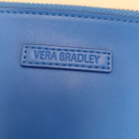 Vera Bradley Blue Composition Wristlet - Picture 5 of 6